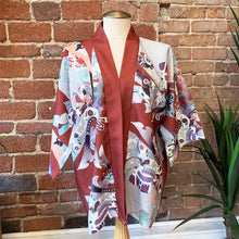 Load image into Gallery viewer, Red and White Kimono Shirt | Anime Kimono
