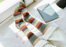 Load image into Gallery viewer, wool and cotton blend winter socks
