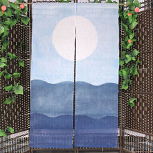 Load image into Gallery viewer, Noren | Curtain | Wall Hanging | Full Moon - novmtl
