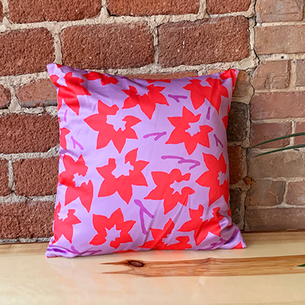Square Toss Cushion Cover | Maple leaves