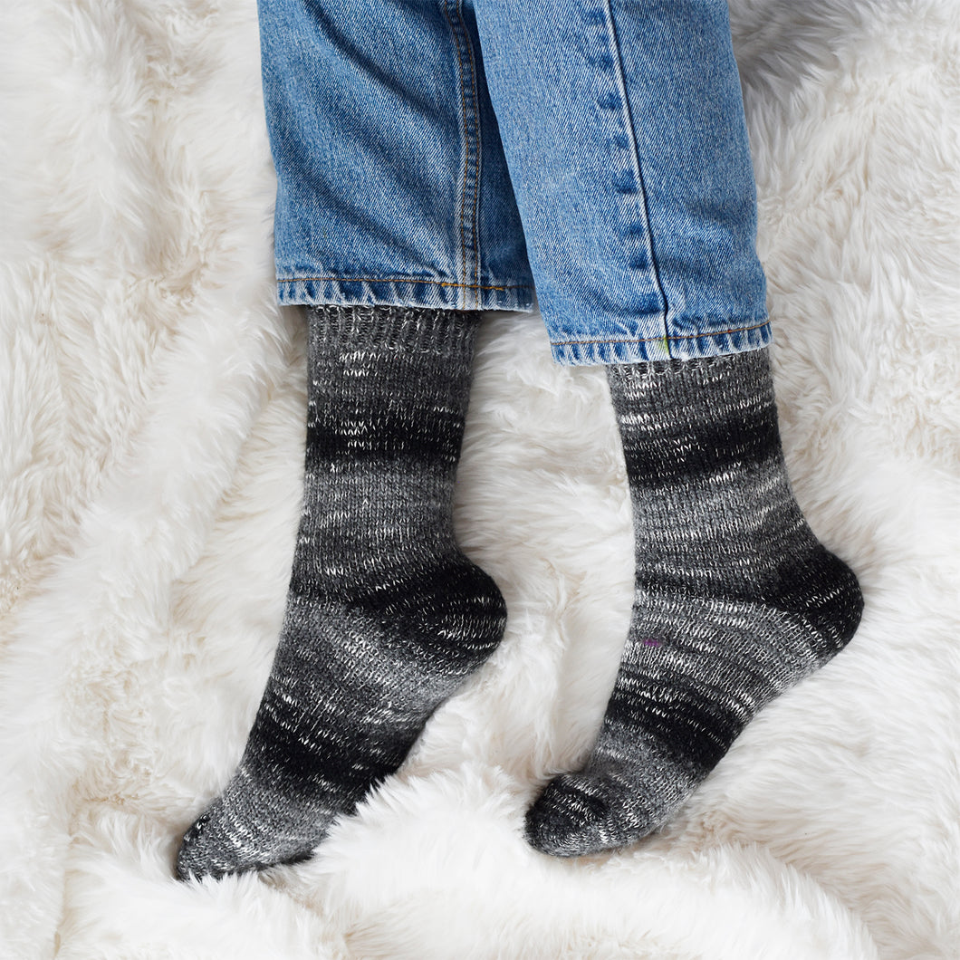 Chaussettes d'hiver douillettes | Laine et coton