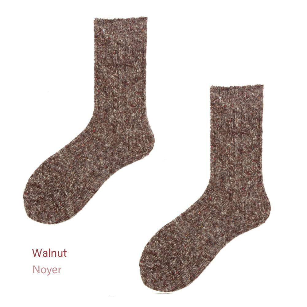 Cotton Ragg Camp Socks | Walnut