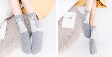 Load image into Gallery viewer, cotton socks cozy warm owl cute
