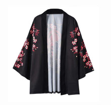 Load image into Gallery viewer, Red Floral Koi Fish Kimono Shirt | Anime Kimono-Boutique Local NOVMTL
