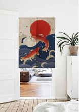 Load image into Gallery viewer, Noren | Curtain | Wall Hanging | Koi Fish - novmtl
