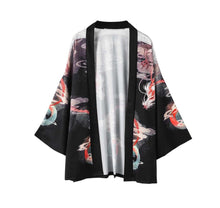 Load image into Gallery viewer, dragon designkimono shirt  Kimono shirt-Kimono Cardigan | Boutique Local NOVMTL
