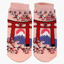 Load image into Gallery viewer, Japanese Kawaii Cute Ankle Socks - Fuji Inari
