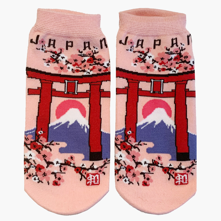 Japanese Kawaii Cute Ankle Socks - Fuji Inari