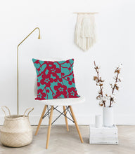 Load image into Gallery viewer, Square Toss Cushion Cover | Cherry Blossom
