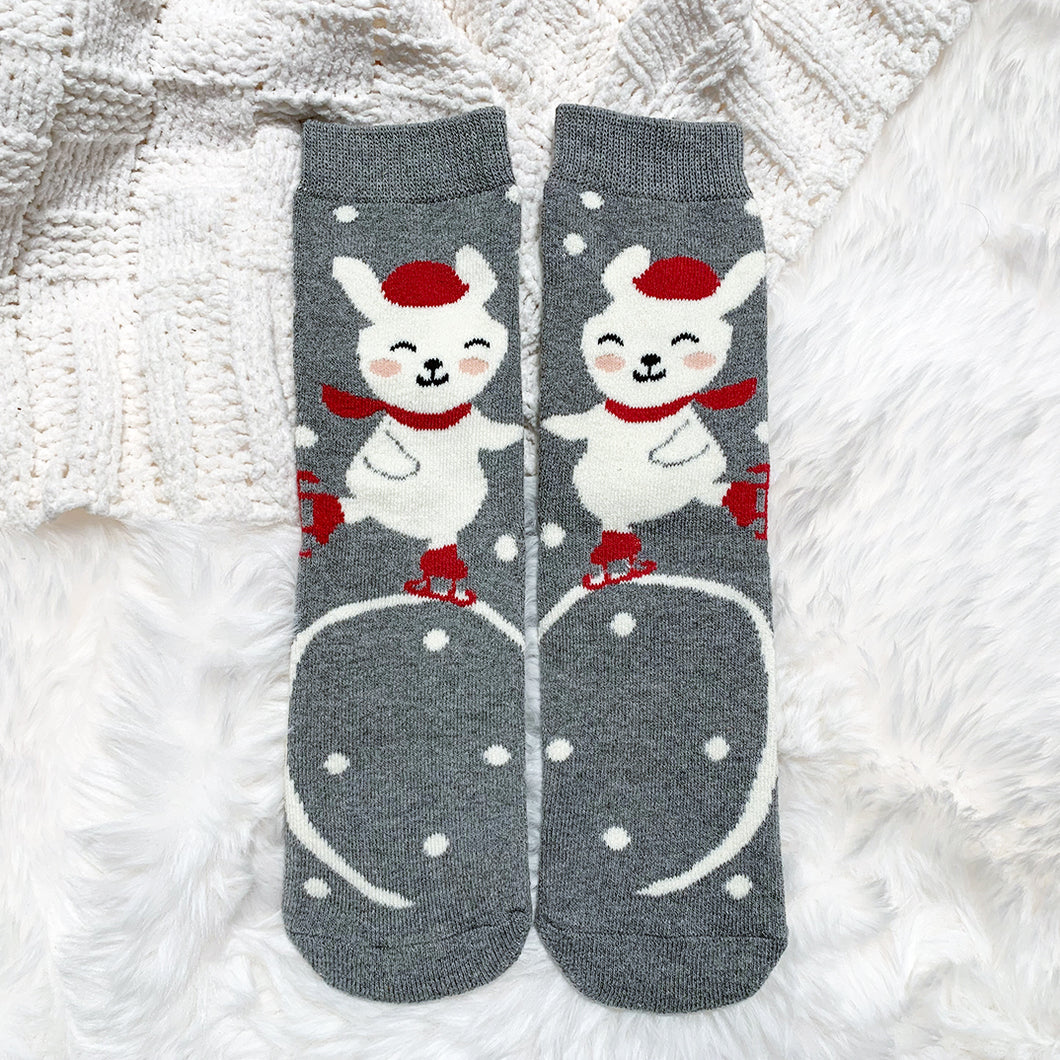 Cozy Cotton Socks - Skating