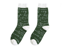 Load image into Gallery viewer, geek socks math socks funky socks
