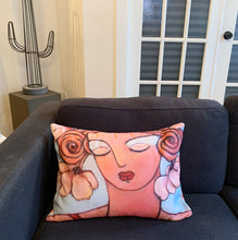 Load image into Gallery viewer, ROGER CAMOUS Toss Cushion - Sakura
