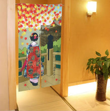 Load image into Gallery viewer, wall hanging japanese curtain
