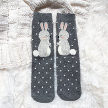 Load image into Gallery viewer, Cozy Cotton Socks - Rabbits
