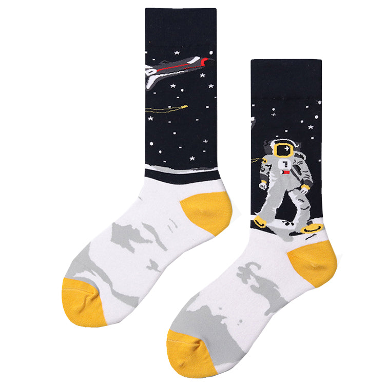 Crew Socks | Funky Socks - Astronaut
