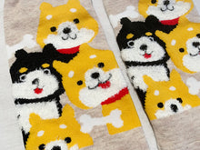 Load image into Gallery viewer, Kawaii Cute Ankle Socks - Puppies Beige

