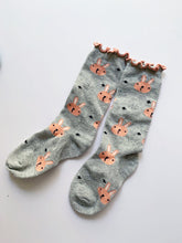 Load image into Gallery viewer, 3 Pack Kids&#39; Socks | Cotton | Flamingo+Cat+Rabbit
