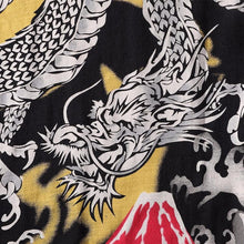 Charger l&#39;image dans la galerie, Tiger &amp; Dragon embroidery T-Shirt (Black) - novmtl
