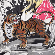 Charger l&#39;image dans la galerie, japanese design shirt |Tiger &amp; Dragon embroidery T-Shirt (Black) - novmtl

