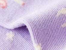 Charger l&#39;image dans la galerie, Ensemble de 3 | chaussettes pour enfants | Licorne violette
