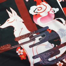 Load image into Gallery viewer, Reversible Haori | Fushimi Inari Shine Red | Kimono Cardigan
