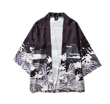 Load image into Gallery viewer, kimono robe -Kimono shirt-Kimono Cardigan | Dragon | boutique local NOVMTL
