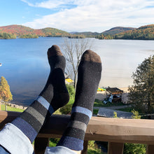 Charger l&#39;image dans la galerie, wool socks cozy and warm|Athletic Funky Socks|boutique local NOVMTL
